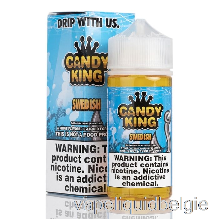 Vape Vloeistof Zweeds - Candy King - 100ml 0mg